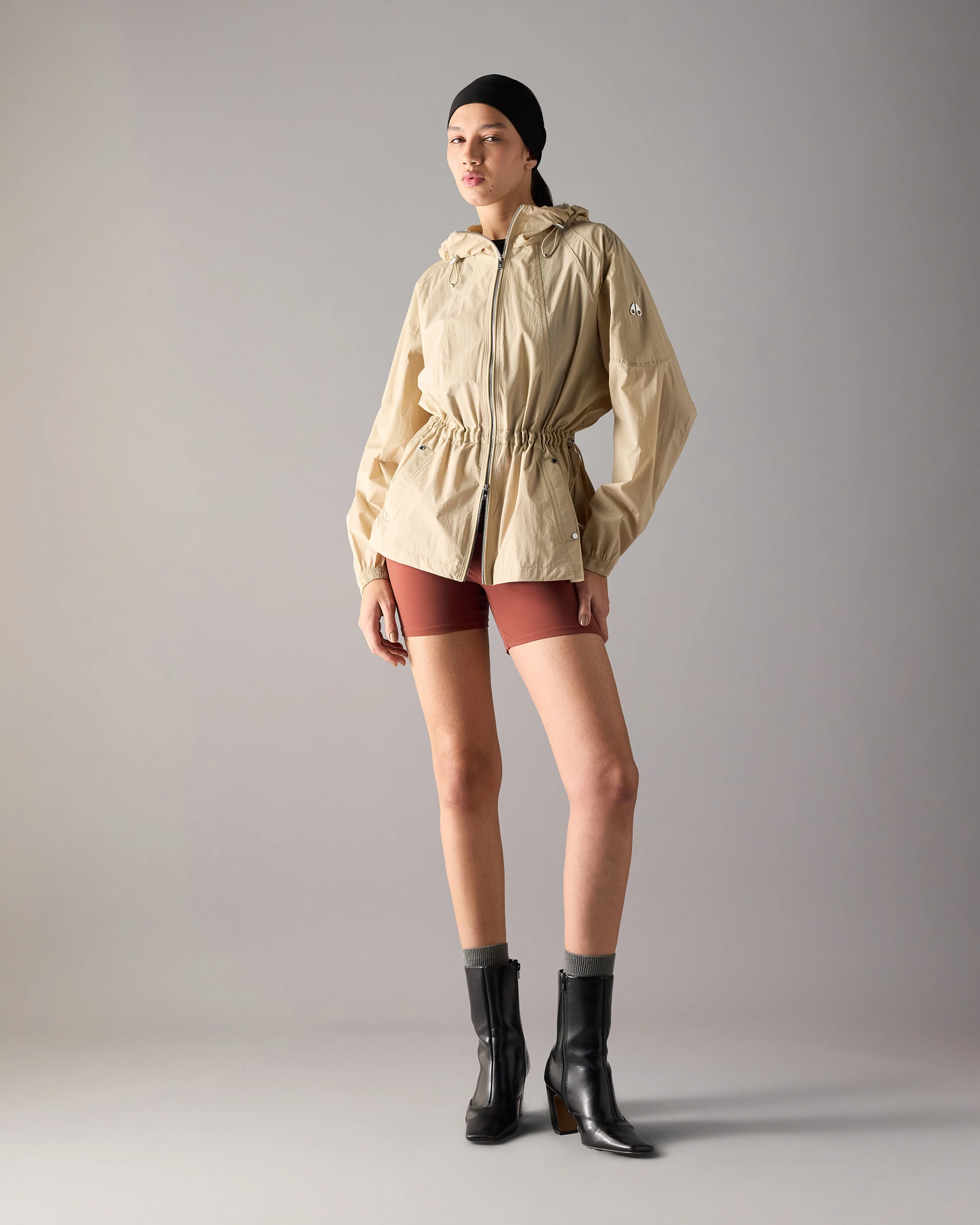 SKYLINE Hooded Jacket Oat