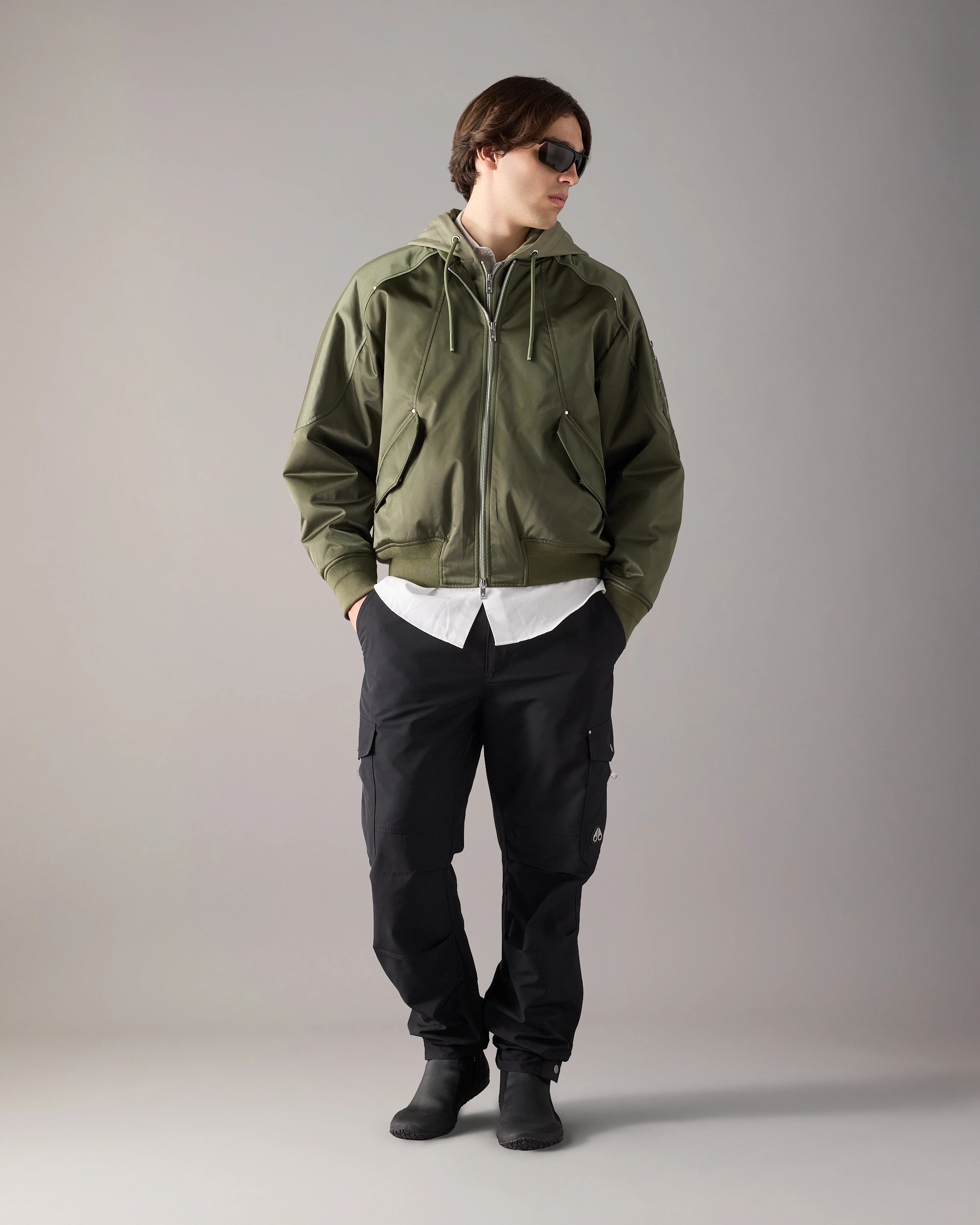 GEORGIE Bomber Jacket Artichoke