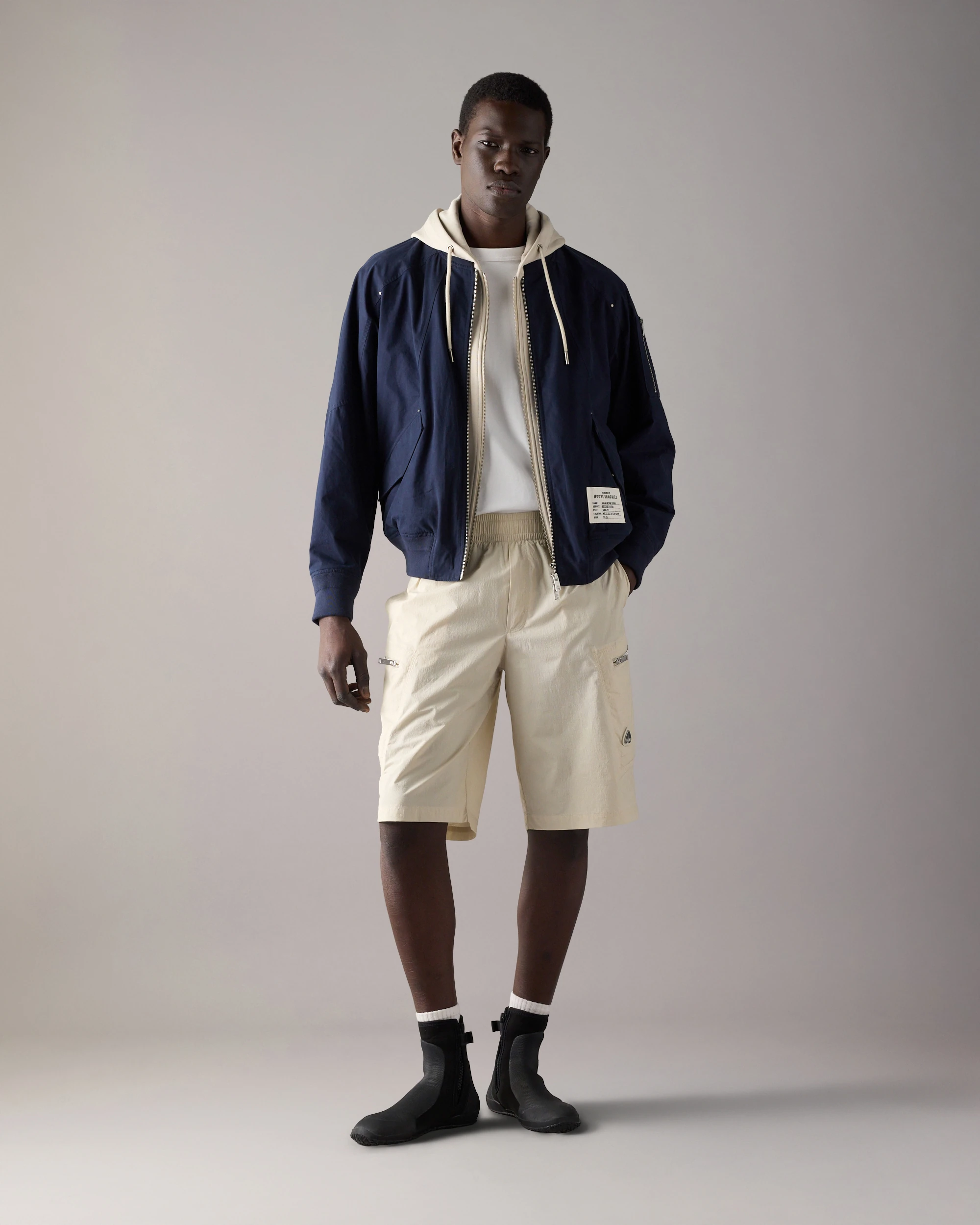 SKYLARK Bomber Jacket Navy