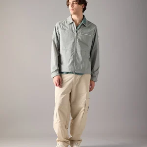 TOP FLIGHT Shirt Jacket Dusty Jade