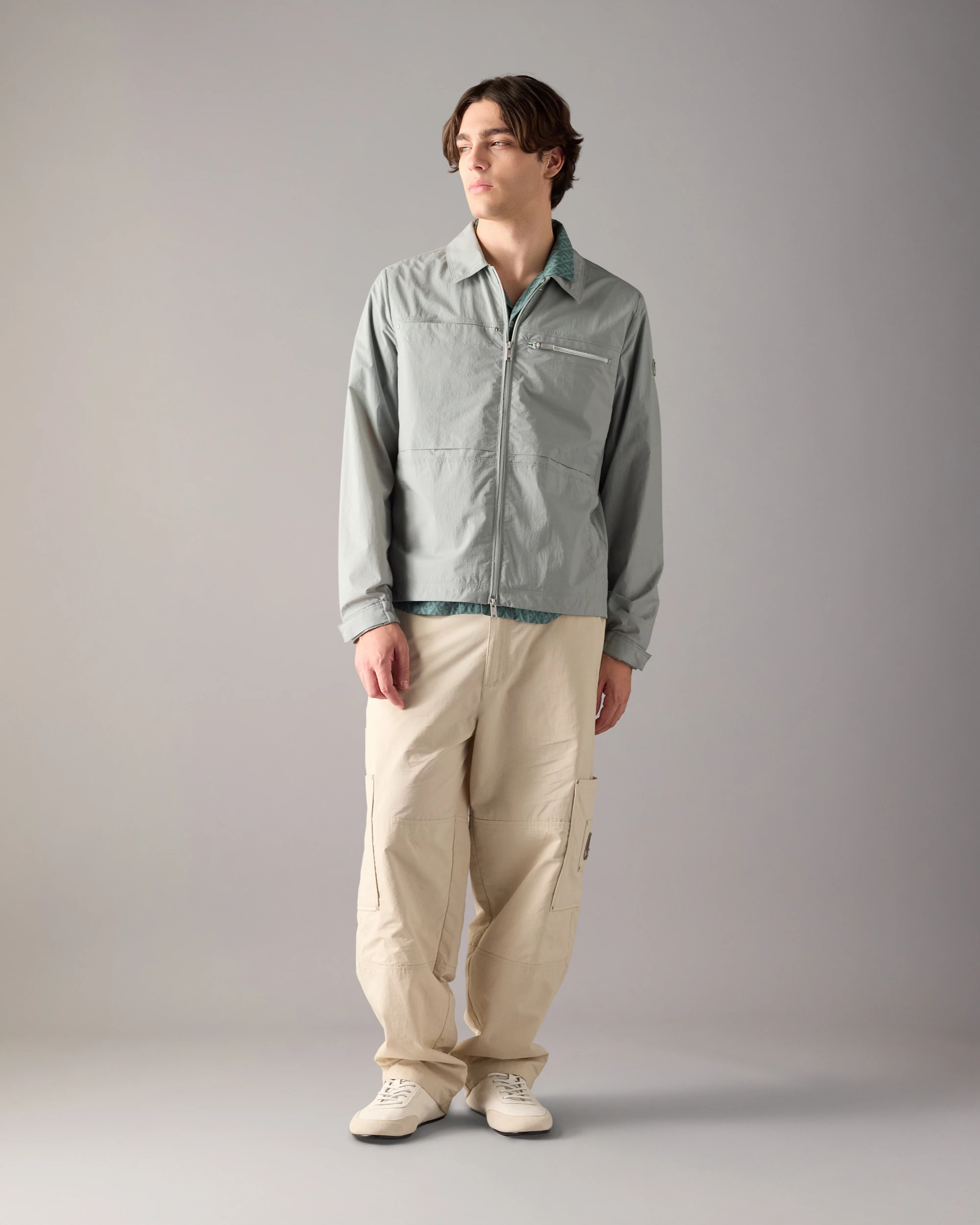 TOP FLIGHT Shirt Jacket Dusty Jade