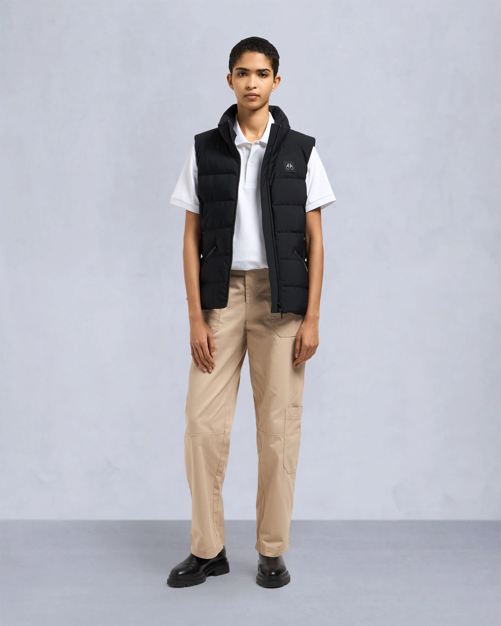 NYLUXE Koussi Vest Black